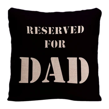 Kingtime Fathers Day Gifts Cushion Cover Letters Home Decor Pillow Case Black for Car Sofa Bedroom Cotton Linen Pillowcase
Kingtime Fathers Day Gifts Cushion Cover Letters Home Decor Pillow Case Black for Car Sofa Bedroom Cotton Linen Pillowcase