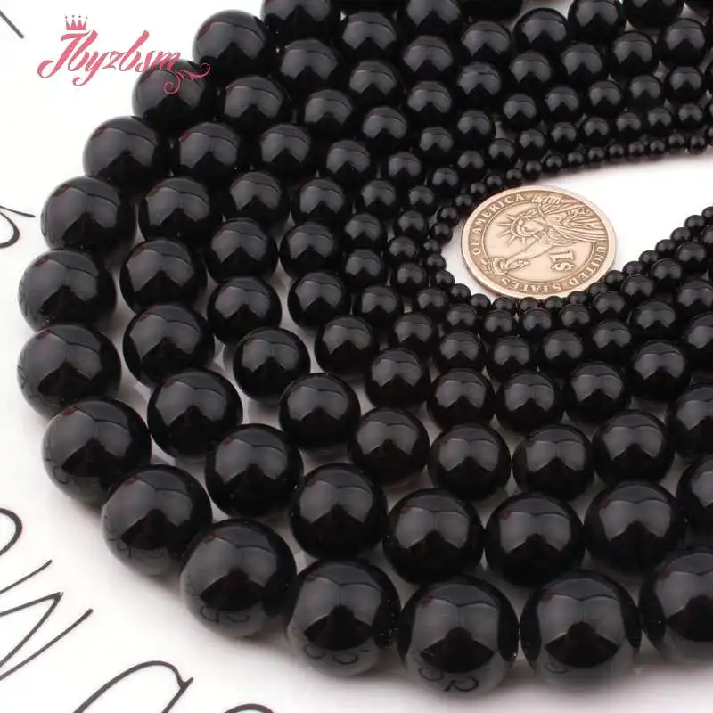 4,6,8,10mm Smooth Round Black Agates Onyx Natural Stone Loose Beads for DIY Accessories Necklace Bracelat Jewelry Making 15"
4,6,8,10mm Smooth Round Black Agates Onyx Natural Stone Loose Beads for DIY Accessories Necklace Bracelat Jewelry Making 15"
