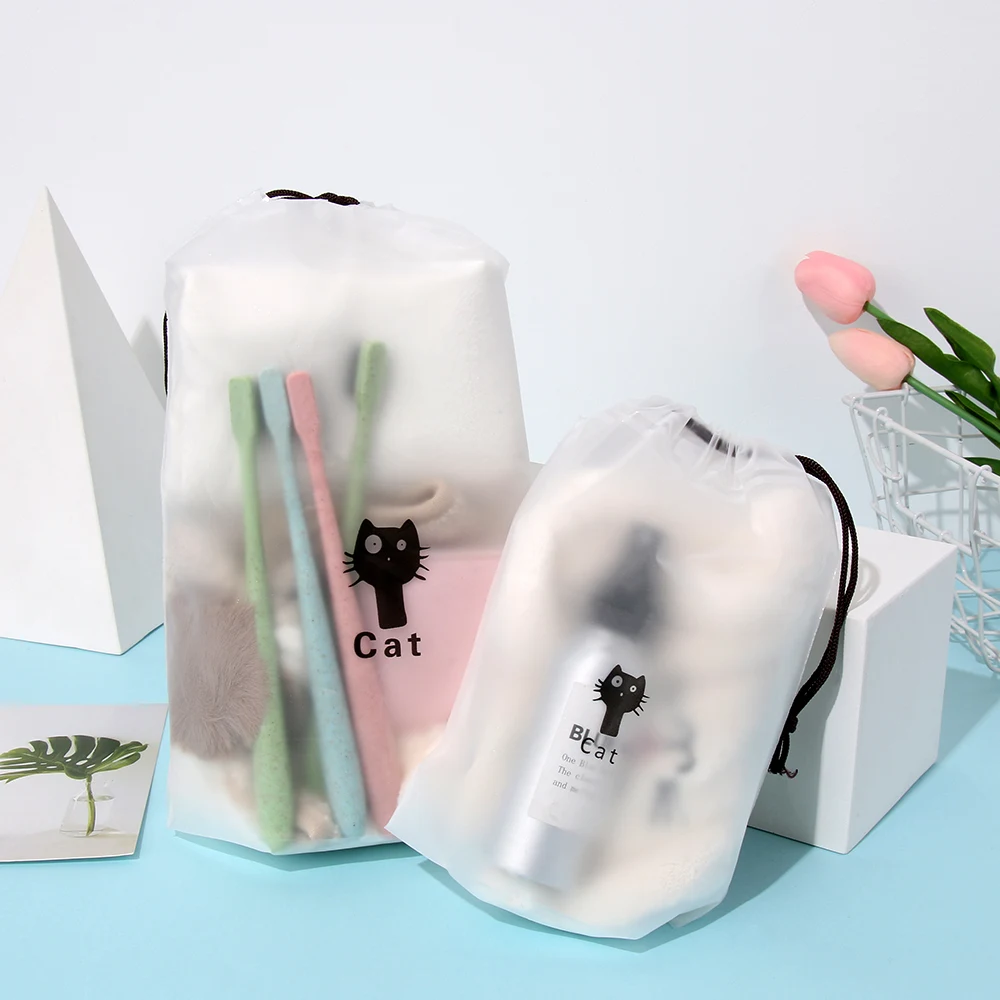 5 Pcs Cute Cat Transparent Cosmetic Bag Women Travel Makeup Case Drawstring Make Up Bath Organizer Toiletry Wash Beaut Kit S L
5 Pcs Cute Cat Transparent Cosmetic Bag Women Travel Makeup Case Drawstring Make Up Bath Organizer Toiletry Wash Beaut Kit S L