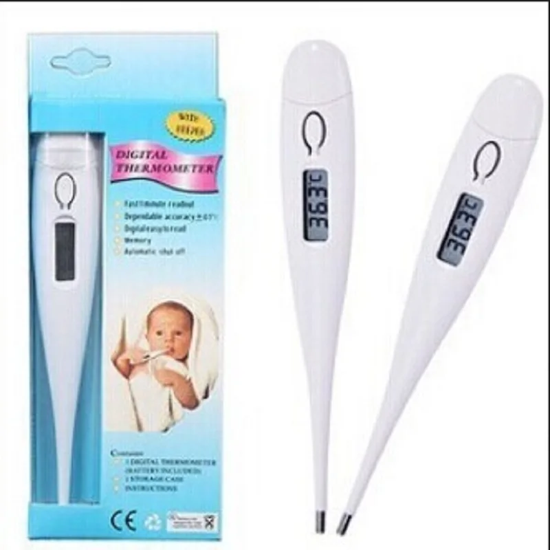 Image Digital LCD Medical Thermometer Mouth Underarm Rectal CHild Temperature Aid