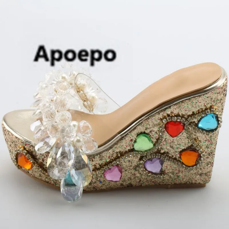 sales Brand luxury brand shoes women chaussure femme flip flops high heels mules wedges rhinestone jeweled gladiator sandals
sales Brand luxury brand shoes women chaussure femme flip flops high heels mules wedges rhinestone jeweled gladiator sandals