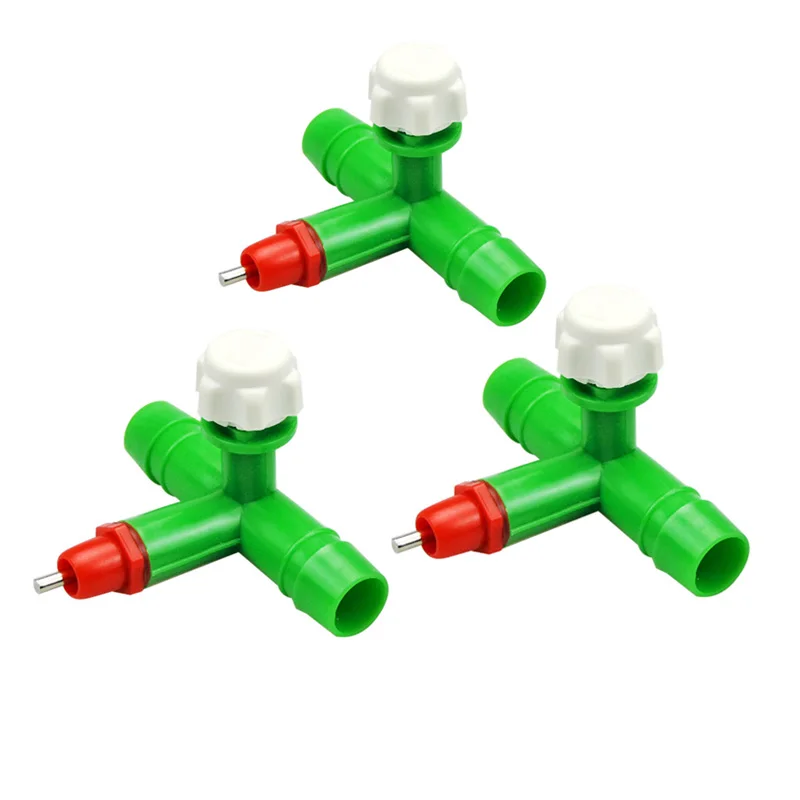 10pcs Chicken Rabbit Nipple Drinking Water Feeder+T Tubing + Spring Waterer Drinker Feeder Drinker for Farm Poultry
10pcs Chicken Rabbit Nipple Drinking Water Feeder+T Tubing + Spring Waterer Drinker Feeder Drinker for Farm Poultry