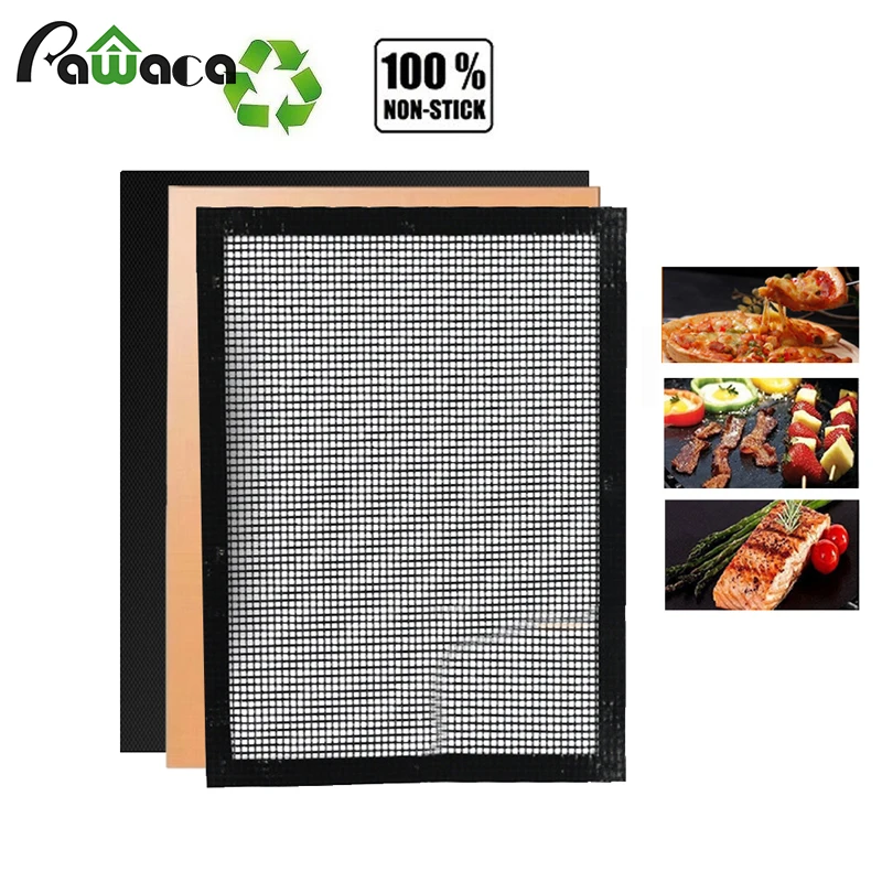 BBQ Grill Mesh Mat Non Stick BBQ Grilling Mats Durable Reusable Easy to Clean Baking Mats for Electric Grill Gas Charcoal BBQ
BBQ Grill Mesh Mat Non Stick BBQ Grilling Mats Durable Reusable Easy to Clean Baking Mats for Electric Grill Gas Charcoal BBQ