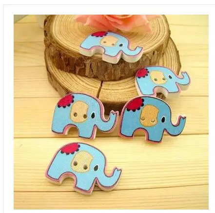 Cartoon decorative animals button wooden deduction clothing accessories Korean style painting wood buttons elephant buttons
Cartoon decorative animals button wooden deduction clothing accessories Korean style painting wood buttons elephant buttons