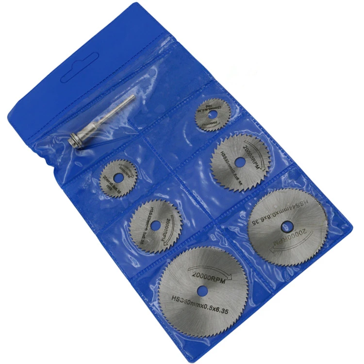 2017 Real Saw Blade 6pcs Hss High-speed-steel Circular Rotary Blade Wheel Discs Mandrel For Metal Dremel Tools Wood Cutting Saw
2017 Real Saw Blade 6pcs Hss High-speed-steel Circular Rotary Blade Wheel Discs Mandrel For Metal Dremel Tools Wood Cutting Saw