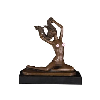 ArtsHom DS-130 Bronze Western Statues Art Sexy Nude Bronze Sculpture Vintage Decor Household Figures Woman Home Decor Erotic Art
ArtsHom DS-130 Bronze Western Statues Art Sexy Nude Bronze Sculpture Vintage Decor Household Figures Woman Home Decor Erotic Art