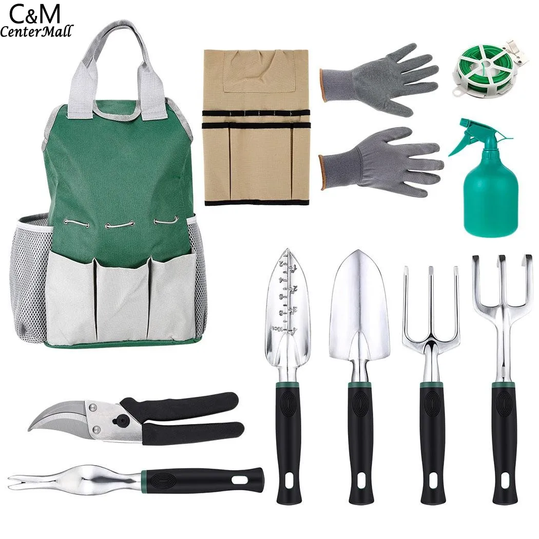 10Pcs Garden Tool Sets-a Plant Rope,Soft Gloves,6 Ergonomic Gardening Tools and a Garden Tote for Gardening Tool Kit Tool
10Pcs Garden Tool Sets-a Plant Rope,Soft Gloves,6 Ergonomic Gardening Tools and a Garden Tote for Gardening Tool Kit Tool