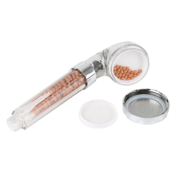 New Adjustable Shower Bath Head High Pressure Stone Stream Handheld Shower Head with Negative Ion Activated Ceramic Balls
New Adjustable Shower Bath Head High Pressure Stone Stream Handheld Shower Head with Negative Ion Activated Ceramic Balls