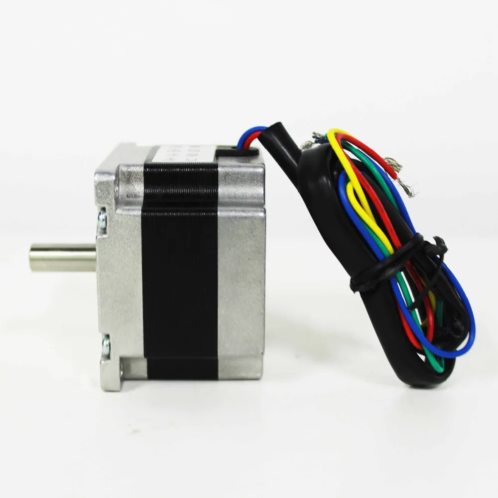 1Nm/ 143Oz nema 23 3a stepper motor DC 24V motor nema23 stepmotor length/56mm, shaft diameter 6.35/ 8mm for CNC router machine
1Nm/ 143Oz nema 23 3a stepper motor DC 24V motor nema23 stepmotor length/56mm, shaft diameter 6.35/ 8mm for CNC router machine