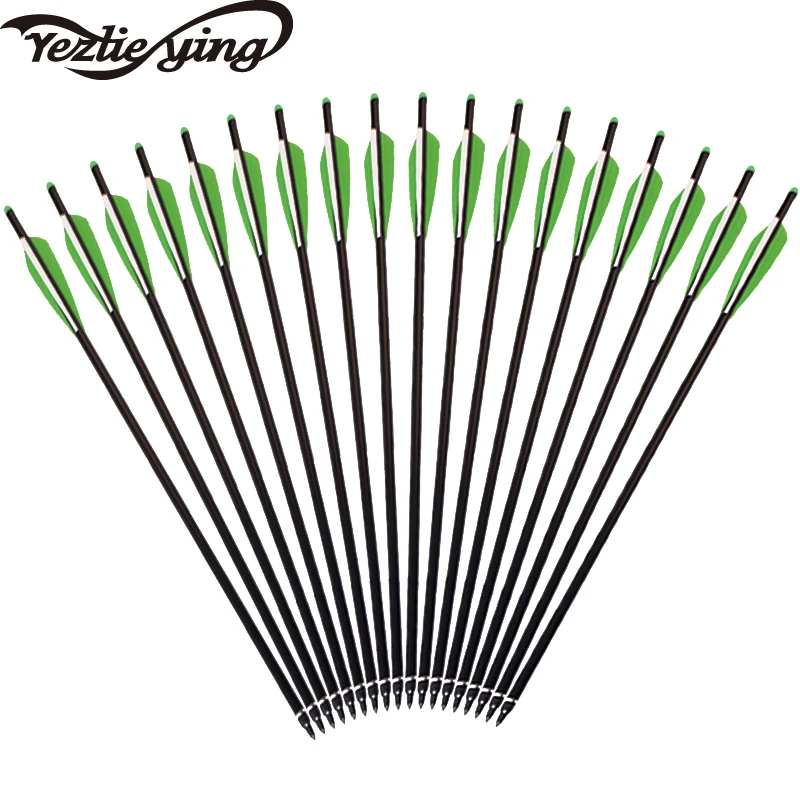 6/12/24 PCS High Quality Fiberglass Arrow 18" Axes Hunting Arrows 4" Green TPU Blade Archery FRP / Replacement
6/12/24 PCS High Quality Fiberglass Arrow 18" Axes Hunting Arrows 4" Green TPU Blade Archery FRP / Replacement