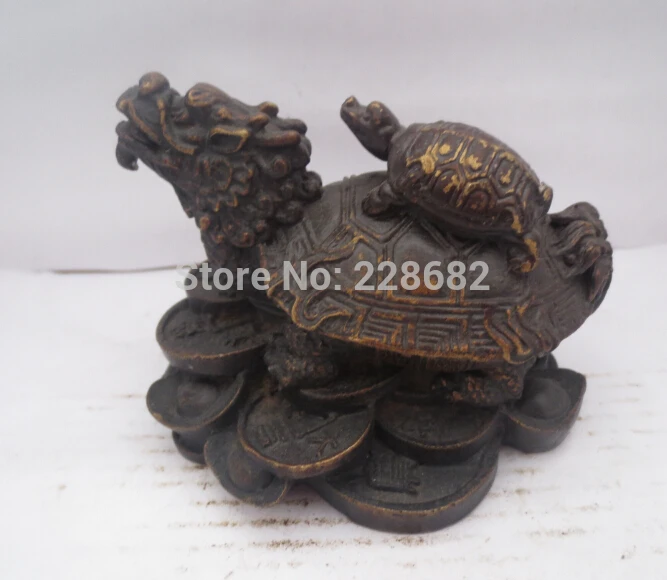 Metal Crafts Home Decoration Crafts Chinese Old Copper/bronze Carved Money Dragon Tortoise And Tortoise Figurine/ Dragon Statue
Metal Crafts Home Decoration Crafts Chinese Old Copper/bronze Carved Money Dragon Tortoise And Tortoise Figurine/ Dragon Statue
