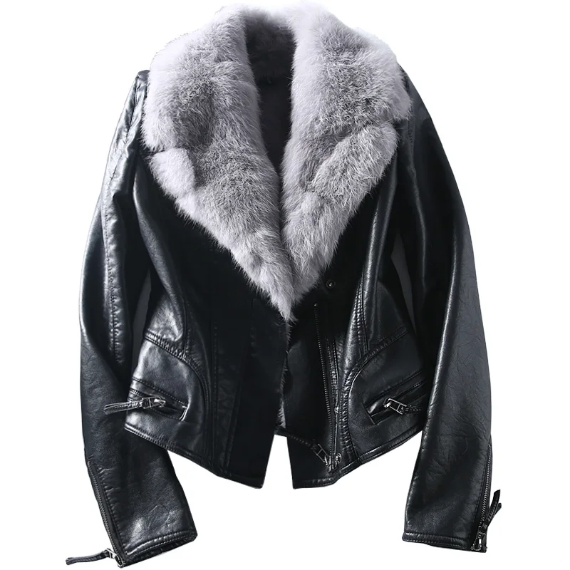 Leather jacket for women 2019 fashion winter jacket women fur collar coat thickening slim women leather coat warm leather coat
Leather jacket for women 2019 fashion winter jacket women fur collar coat thickening slim women leather coat warm leather coat