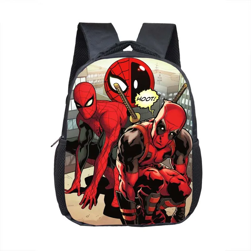 12 Inch Spider Man School Backpacks Kindergarten Book Bag Deadpool Bag Casual Children School Bags Mochila Infantil
12 Inch Spider Man School Backpacks Kindergarten Book Bag Deadpool Bag Casual Children School Bags Mochila Infantil