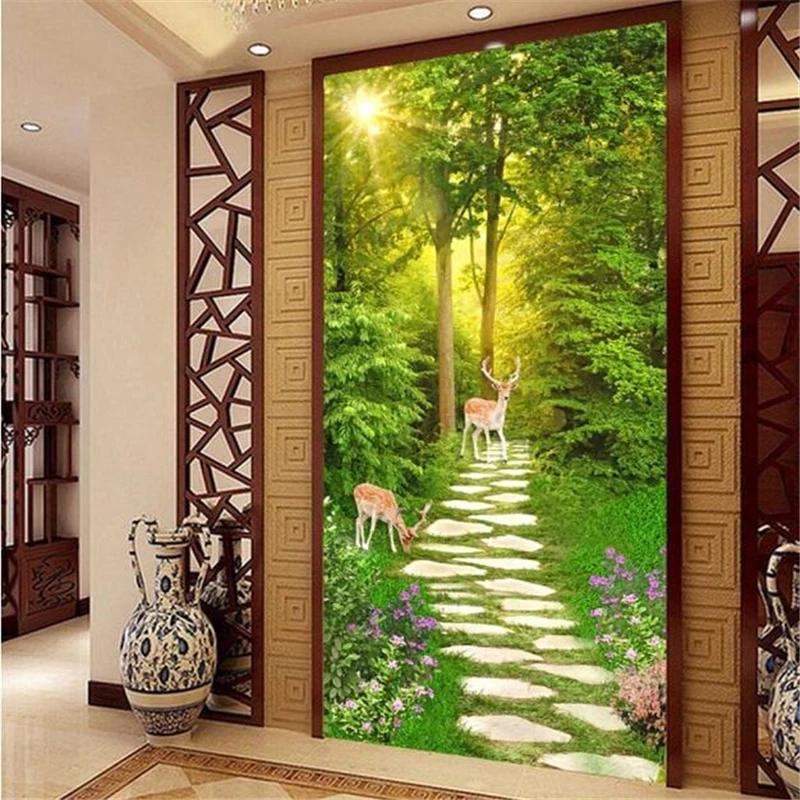 beibehang Custom wallpaper HD 3d stereo photo murals secluded path 3D porch aisle corridor wallpaper mural papel de parede 3d
beibehang Custom wallpaper HD 3d stereo photo murals secluded path 3D porch aisle corridor wallpaper mural papel de parede 3d