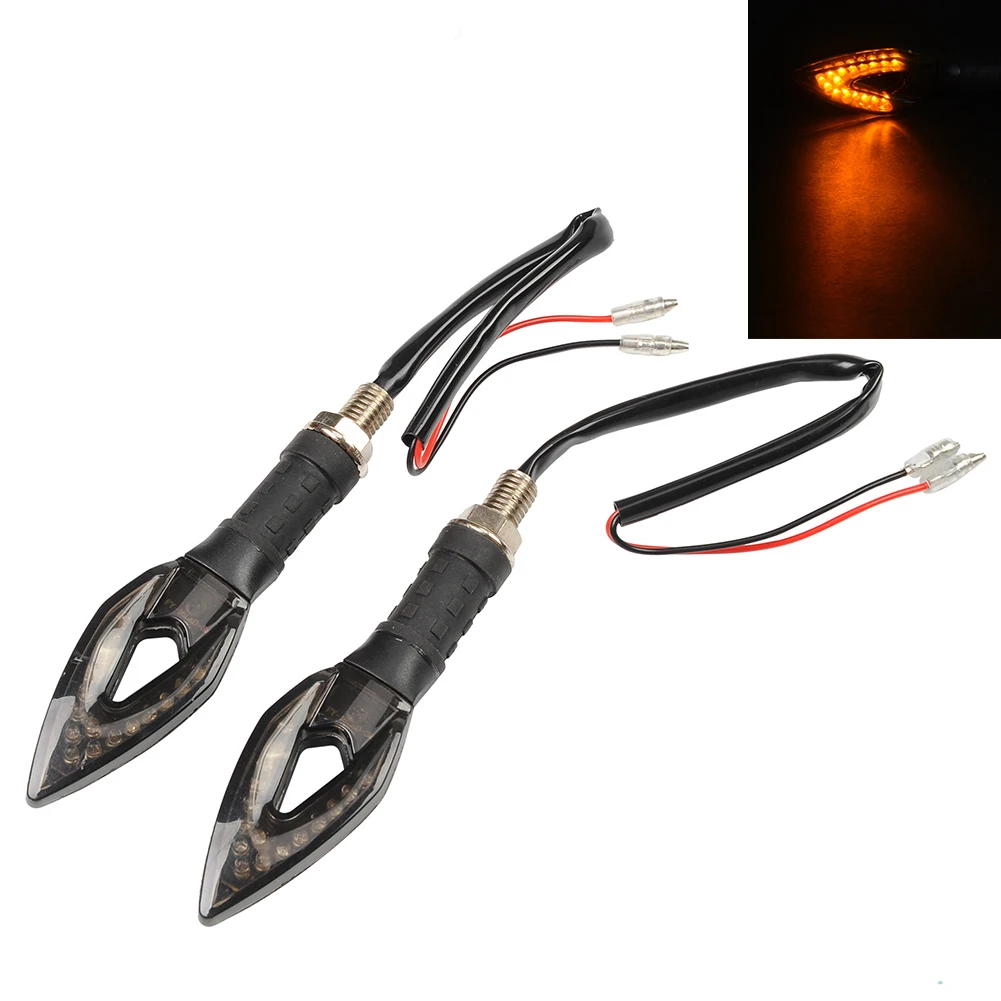 1 Pair 12V Universal Motorcycle Turn Signal Light Amber Color 16 LED Indicator Blinker Flash Bike Lamp Off Road Motorcycle
1 Pair 12V Universal Motorcycle Turn Signal Light Amber Color 16 LED Indicator Blinker Flash Bike Lamp Off Road Motorcycle
