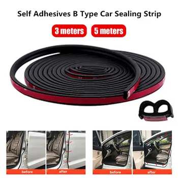3M Car Sound Insulation Seal Sealing Rubber B Type Car Door Seal Waterproof Weatherstrip Edge Trim Car styling Accessries
3M Car Sound Insulation Seal Sealing Rubber B Type Car Door Seal Waterproof Weatherstrip Edge Trim Car styling Accessries
