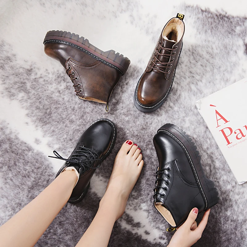 2019 martens woman scarpe donna ladies martin boots botines mujer ankle boots women's gradient fur warm winter snow boots
2019 martens woman scarpe donna ladies martin boots botines mujer ankle boots women's gradient fur warm winter snow boots