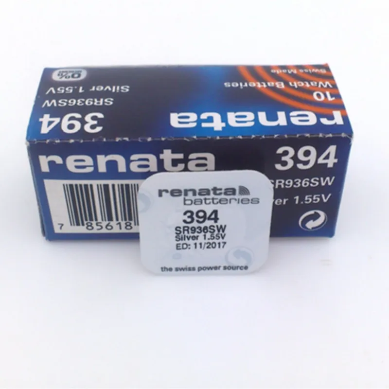 10Pcs/lot Renata 394 SR936SW AG9 Button batteries Watch & Clock repair tool Wholesale Cheap Repair Tools
10Pcs/lot Renata 394 SR936SW AG9 Button batteries Watch & Clock repair tool Wholesale Cheap Repair Tools