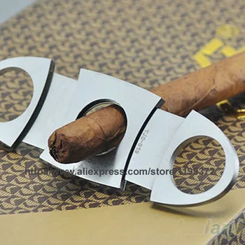 200 X Free Shipping New Pocket Stainless Steel Cigar Cutter Knife Double Blades Scissors Shears
200 X Free Shipping New Pocket Stainless Steel Cigar Cutter Knife Double Blades Scissors Shears