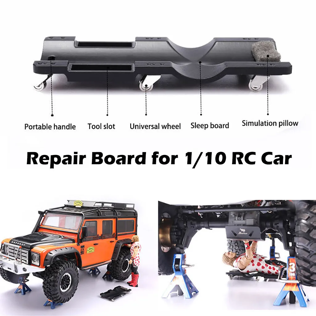 Repair Lay Sleep Board Car Creeper Chassis Tools for 1/10 SCX10 TRAXXAS TRX4 RC4WD D90 D110 RC Car Defender RC Car Parts
Repair Lay Sleep Board Car Creeper Chassis Tools for 1/10 SCX10 TRAXXAS TRX4 RC4WD D90 D110 RC Car Defender RC Car Parts