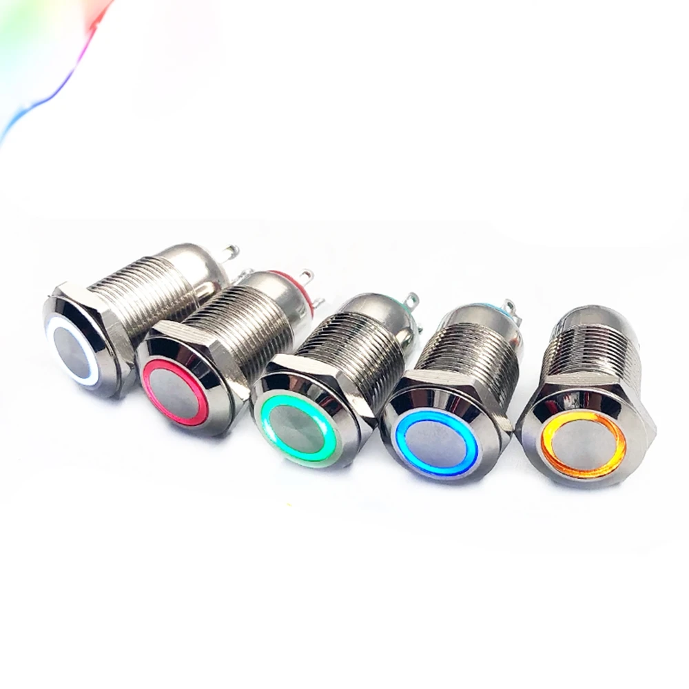 12mm 1NO car refitted with lamp metal button button switch waterproof anti rust Mini button self reset /self locking 4pin
12mm 1NO car refitted with lamp metal button button switch waterproof anti rust Mini button self reset /self locking 4pin