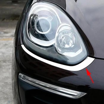 2X Chrome ABS Headlight Eyebrow Decorative Strip Trim Cover For Porsche Cayenne 2015
2X Chrome ABS Headlight Eyebrow Decorative Strip Trim Cover For Porsche Cayenne 2015