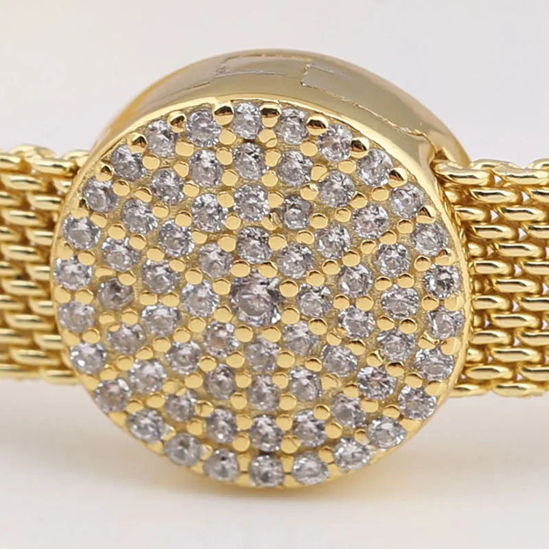 New 925 Sterling Silver Bead Charm Gold Color Shine Reflexions Dazzling Elegance Clip Beads Fit Pandora Bracelet Diy Jewelry
New 925 Sterling Silver Bead Charm Gold Color Shine Reflexions Dazzling Elegance Clip Beads Fit Pandora Bracelet Diy Jewelry