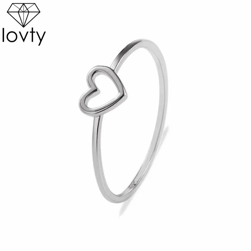 lovty 2019 Fashion Silver Gold Color Heart Shaped Engagement Wedding Ring for Woman Promise Ring Dropshipping
lovty 2019 Fashion Silver Gold Color Heart Shaped Engagement Wedding Ring for Woman Promise Ring Dropshipping