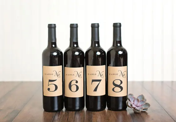 Personalized Table Number Wine Labels, Kraft Self-Adhesive, Wedding Party Gift Favors, Table Decor,labels for bottles
Personalized Table Number Wine Labels, Kraft Self-Adhesive, Wedding Party Gift Favors, Table Decor,labels for bottles