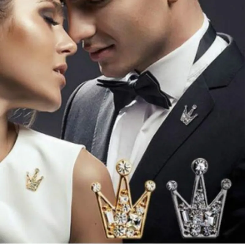 2017 Fashion 1 pcs Brand Elegant crystal crown Brooches For Women Accessories Crystal wedding gift Crown Man Lapel Pin Bijoux
2017 Fashion 1 pcs Brand Elegant crystal crown Brooches For Women Accessories Crystal wedding gift Crown Man Lapel Pin Bijoux