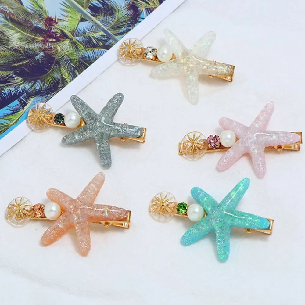 Fashion Korea Sweet Hair Clips Resin Acrylic Beach Starfish Shell Fruit Smile Face Hairpin Stick Romantic Barrette Accessories
Fashion Korea Sweet Hair Clips Resin Acrylic Beach Starfish Shell Fruit Smile Face Hairpin Stick Romantic Barrette Accessories