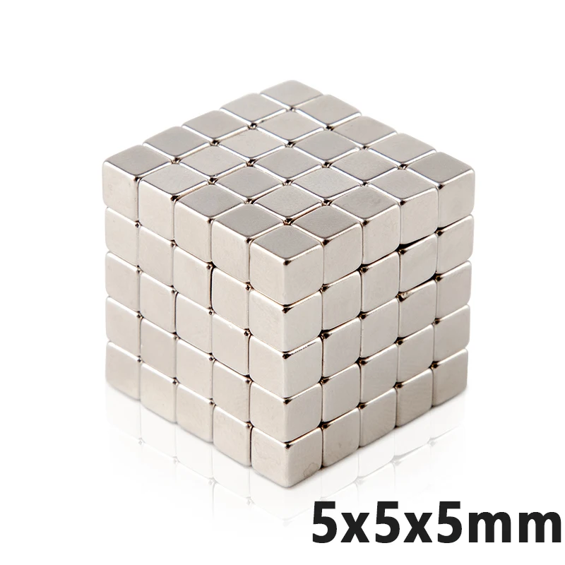 10/20/50pcs Powerful N35 Neodymium Magnets 5*5*5mm Super Strong Cuboid Cube Magnets Diy Permanent NdFeB Magnets
10/20/50pcs Powerful N35 Neodymium Magnets 5*5*5mm Super Strong Cuboid Cube Magnets Diy Permanent NdFeB Magnets