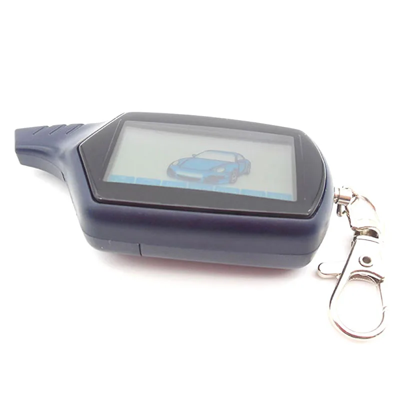 2-way B9 LCD Remote Controller Keychain Key Fob for Russian Version Vehicle Security Two way Car Alarm System Twage Starline B9
2-way B9 LCD Remote Controller Keychain Key Fob for Russian Version Vehicle Security Two way Car Alarm System Twage Starline B9
