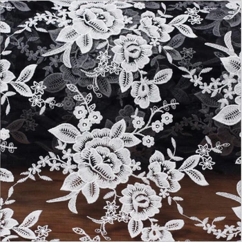 White Dobby Gauze Embroidered Lace Fabric For Wedding Dress Fashion Tecidos Beautiful Fabrics Tissu au Metre Pour Habillement
White Dobby Gauze Embroidered Lace Fabric For Wedding Dress Fashion Tecidos Beautiful Fabrics Tissu au Metre Pour Habillement