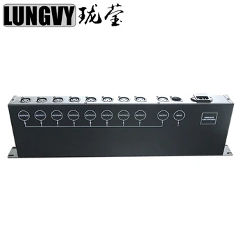Free shipping, 8 way DMX Splitter Distributor Signal Amplifier Splitter DMX512 Light Stage Light
Free shipping, 8 way DMX Splitter Distributor Signal Amplifier Splitter DMX512 Light Stage Light