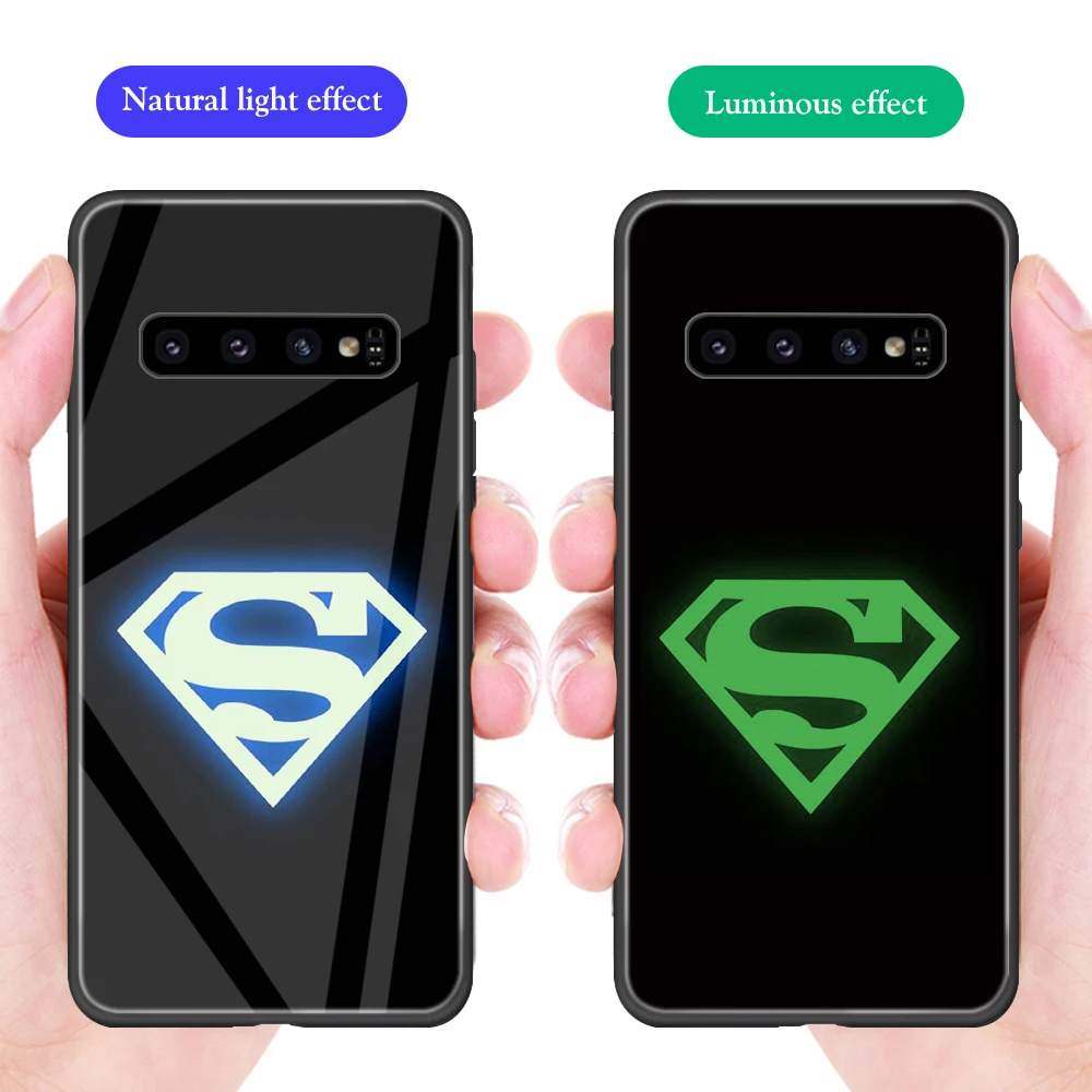 ciciber Phone Cases Funda for Samsung Galaxy S10 S9 S8 Plus Note 8 9 S10e S10+ S9+ S8+ Marvel Avengers Logo Luminous Glass Cover
ciciber Phone Cases Funda for Samsung Galaxy S10 S9 S8 Plus Note 8 9 S10e S10+ S9+ S8+ Marvel Avengers Logo Luminous Glass Cover
