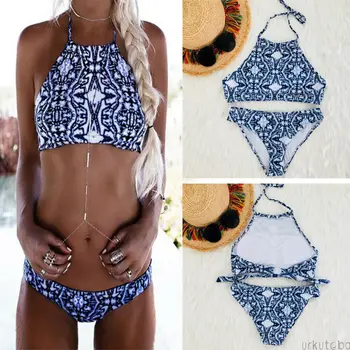New Women Bikini Set Swimwear Bra Sports Print Beach Wear Bathing Suit Swimwear Floral Print
New Women Bikini Set Swimwear Bra Sports Print Beach Wear Bathing Suit Swimwear Floral Print