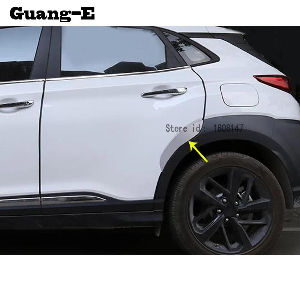 For Hyundai Kona Encino Kauai 2017 2018 2019 car sticker rear back Spoiler side triangle Wheel eyebrow trim frame hood 2pcs
For Hyundai Kona Encino Kauai 2017 2018 2019 car sticker rear back Spoiler side triangle Wheel eyebrow trim frame hood 2pcs