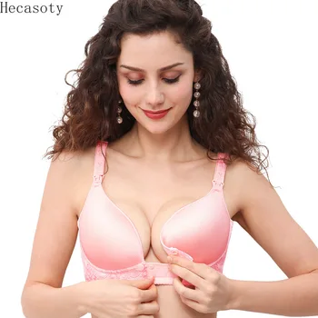 Pregnant Women Open Front Breastfeeding Bra Comfortable Breathable Lace Side Maternity Women Feeding Nursing Bras
Pregnant Women Open Front Breastfeeding Bra Comfortable Breathable Lace Side Maternity Women Feeding Nursing Bras
