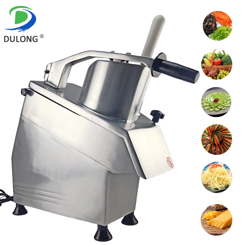 DULONG Multifunctional electric vegetable cutter slicing shredding eggplants cheese lemons potatoes for commercial or home use
DULONG Multifunctional electric vegetable cutter slicing shredding eggplants cheese lemons potatoes for commercial or home use