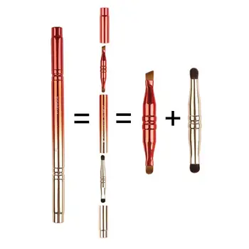 4 In 1 Multi-function Makeup Brush Retractable Metal Eyebrow Eyeshadow Make Up Brush Cosmetics Gold Adjustable Tool
4 In 1 Multi-function Makeup Brush Retractable Metal Eyebrow Eyeshadow Make Up Brush Cosmetics Gold Adjustable Tool