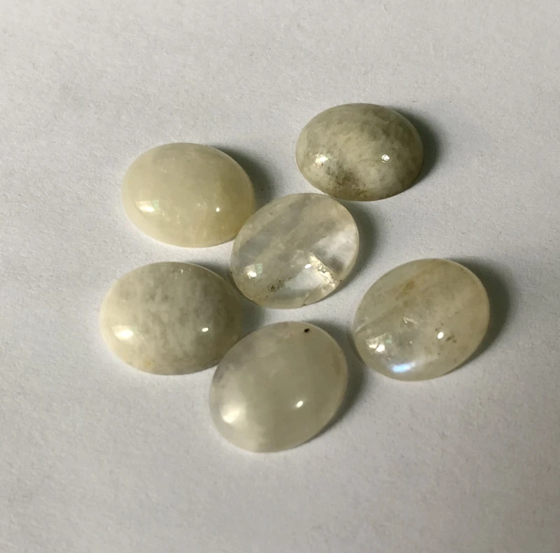 100% Natural Moonstone Bead Cabochon 10x12mm Oval Cabochons Gem CAB,Ring Face,Flat Bottom 10piece/pack AB Quality
100% Natural Moonstone Bead Cabochon 10x12mm Oval Cabochons Gem CAB,Ring Face,Flat Bottom 10piece/pack AB Quality
