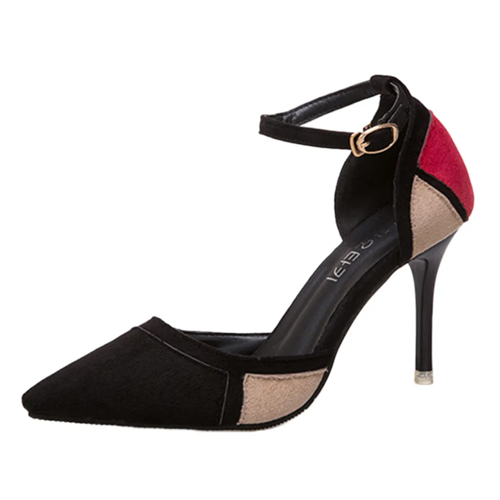 Jaycosin shoes Women Summer Sandals Ladies Fashion Pointed Toe Mixed Colors High Heels Single Shoes
Jaycosin shoes Women Summer Sandals Ladies Fashion Pointed Toe Mixed Colors High Heels Single Shoes