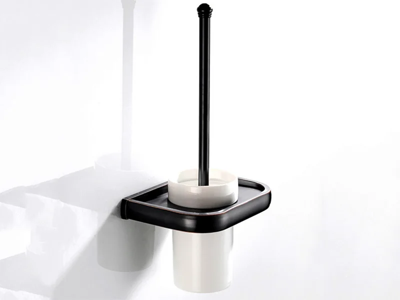 toilet brush holder black 1