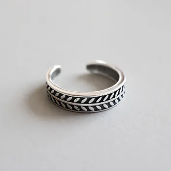 Size3-size4.5 Retro 100% Authentic S925 Sterling Silver Fine Jewelry Olive Branch Leaf Small Knuckle Midi Toe Ring J157
Size3-size4.5 Retro 100% Authentic S925 Sterling Silver Fine Jewelry Olive Branch Leaf Small Knuckle Midi Toe Ring J157
