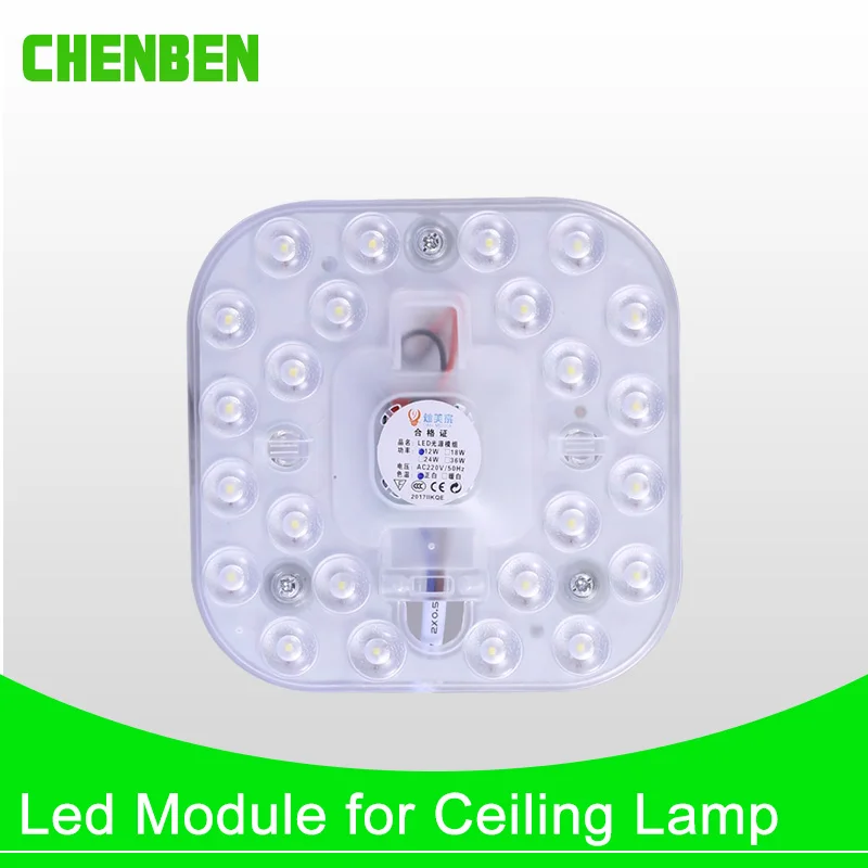 Ceiling Lamps Led Module Light 220V 12W 18W 24W 36W Replace Lighting Source Convenient Installation for Home Kitchen Bedroom
Ceiling Lamps Led Module Light 220V 12W 18W 24W 36W Replace Lighting Source Convenient Installation for Home Kitchen Bedroom