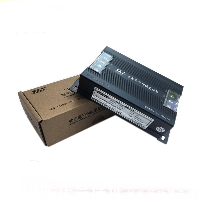 Three-phase transformer 2.0KVA isolated electronic servo transformer 380 to 220, SES-8000
Three-phase transformer 2.0KVA isolated electronic servo transformer 380 to 220, SES-8000