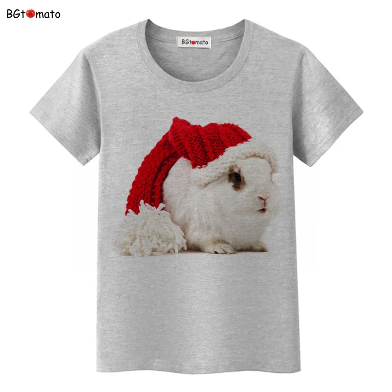 BGtomato lovely Christmas rabbit t shirt women summer clothes fashion tshirt tops tees t-shirt kawaii shirts
BGtomato lovely Christmas rabbit t shirt women summer clothes fashion tshirt tops tees t-shirt kawaii shirts