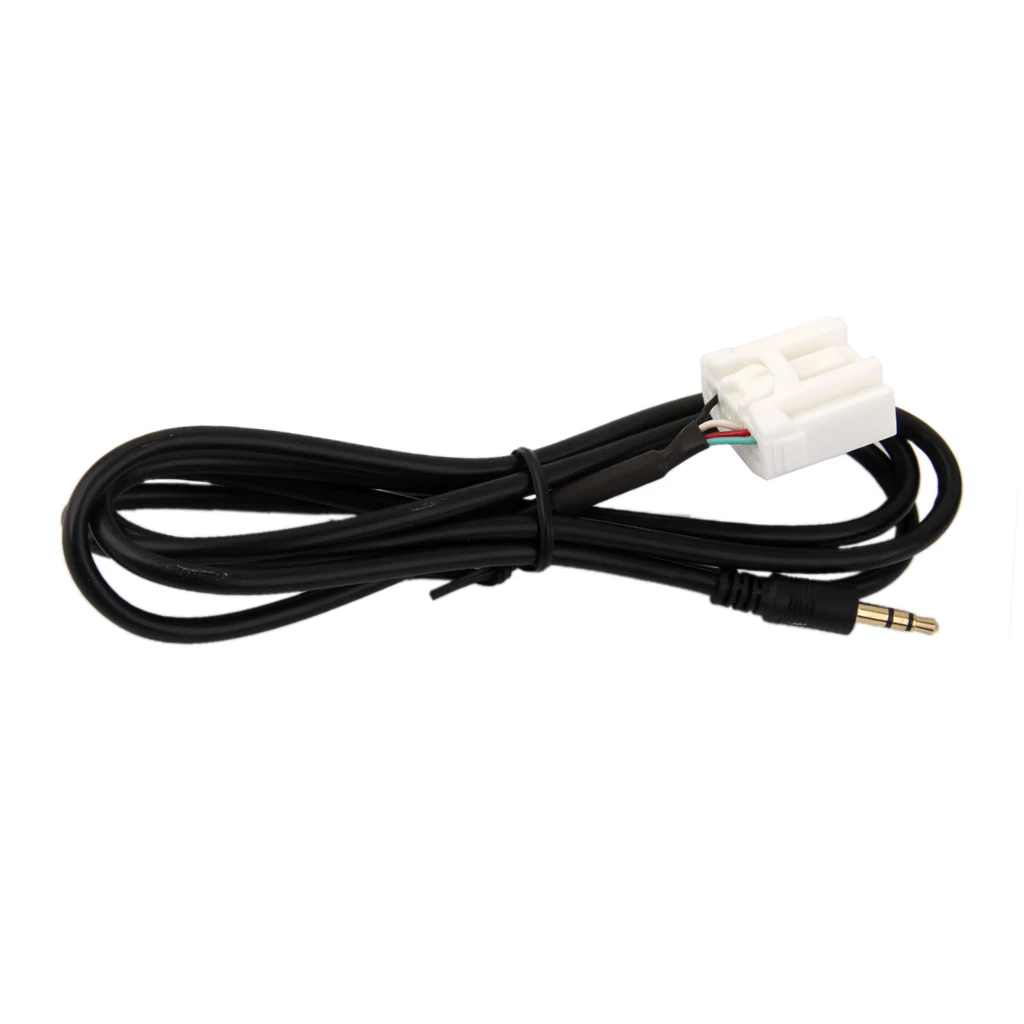 1.5M Car 3.5mm AUX Audio CD Interface Adapter Cable For Mazda 2 3 5 6 06-13 1.5M Car 3.5mm AUX Audio CD Interface Adapter Cable For Mazda 2 3 5 6 06-13