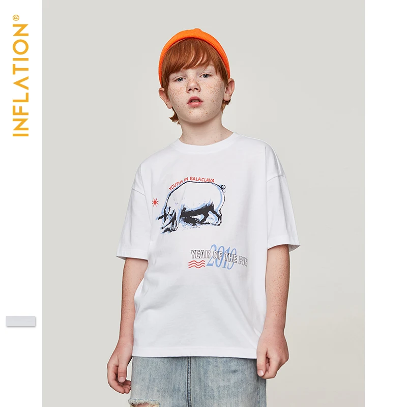 INFLATION 2019 Summer Streetwear For Boys Girls Tops Printed Short Sleeve O-Neck White Kids T-Shirts Children Clothes 19122S
INFLATION 2019 Summer Streetwear For Boys Girls Tops Printed Short Sleeve O-Neck White Kids T-Shirts Children Clothes 19122S